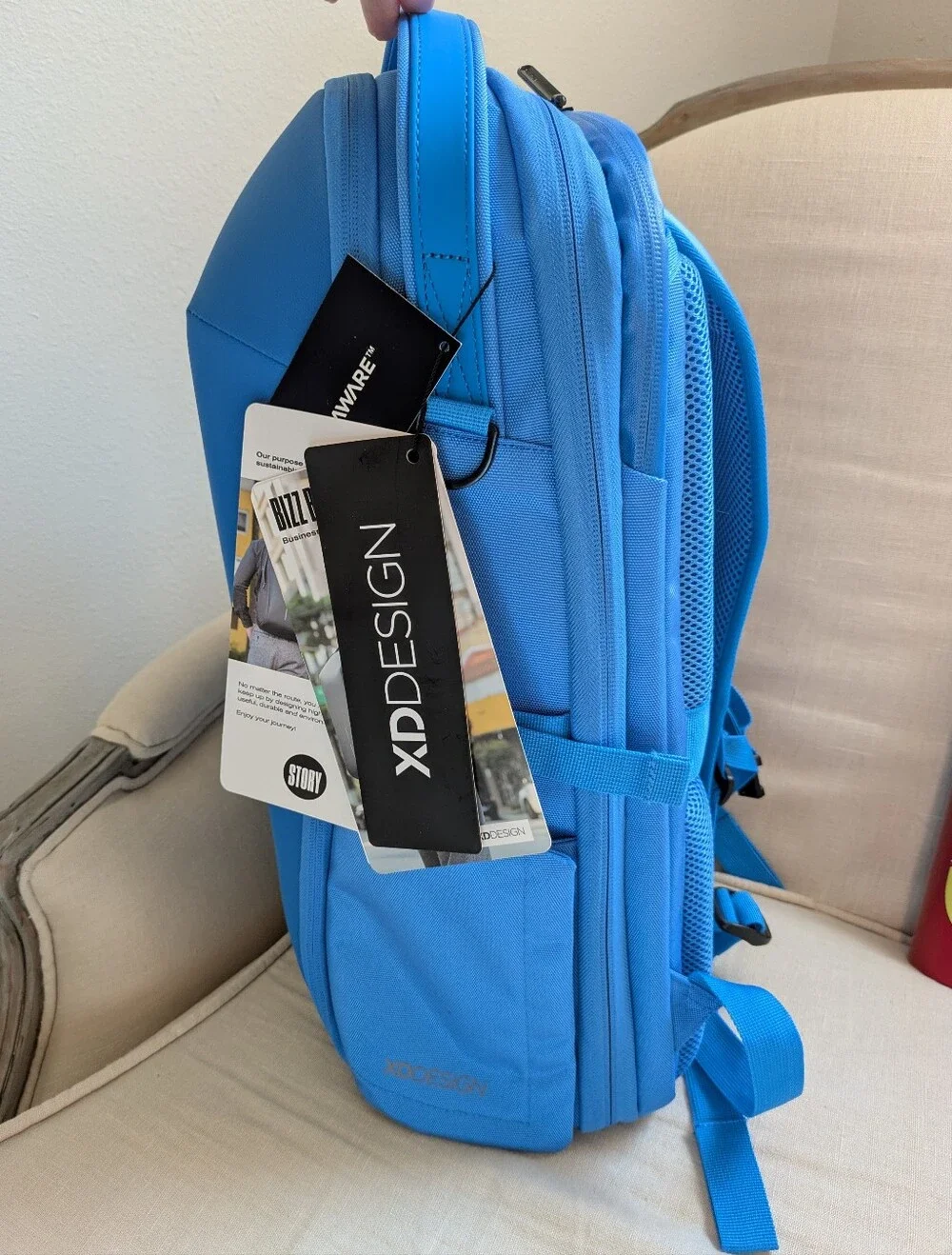 XD Design Bobby Bizz Backpack (Bitdefender Graphic) - Teal